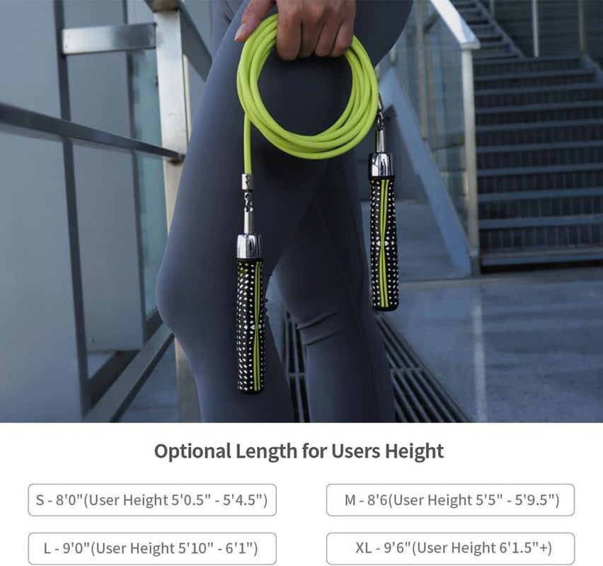 Weighted Jump Rope for Cardio Fitness