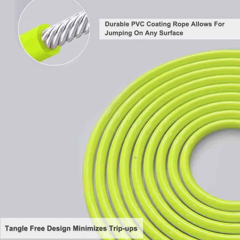 Weighted Jump Rope for Cardio Fitness